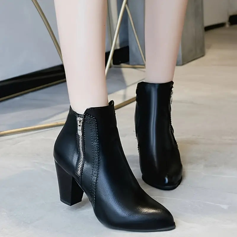 AMARISA | COMFORT CHUNKY HEELS FOR WOMEN