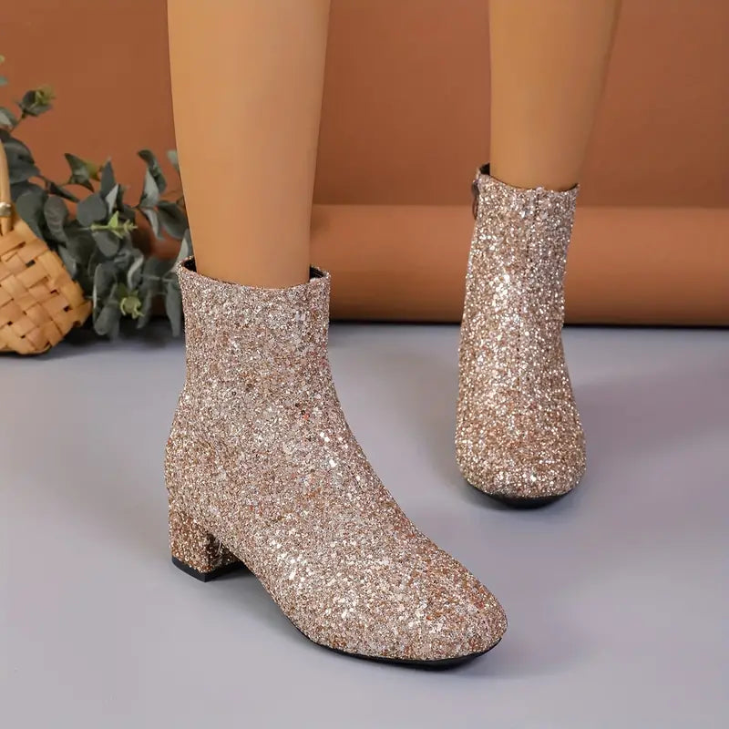 ELLARIA | PATTERN PARTY BOOTS FOR WOMEN