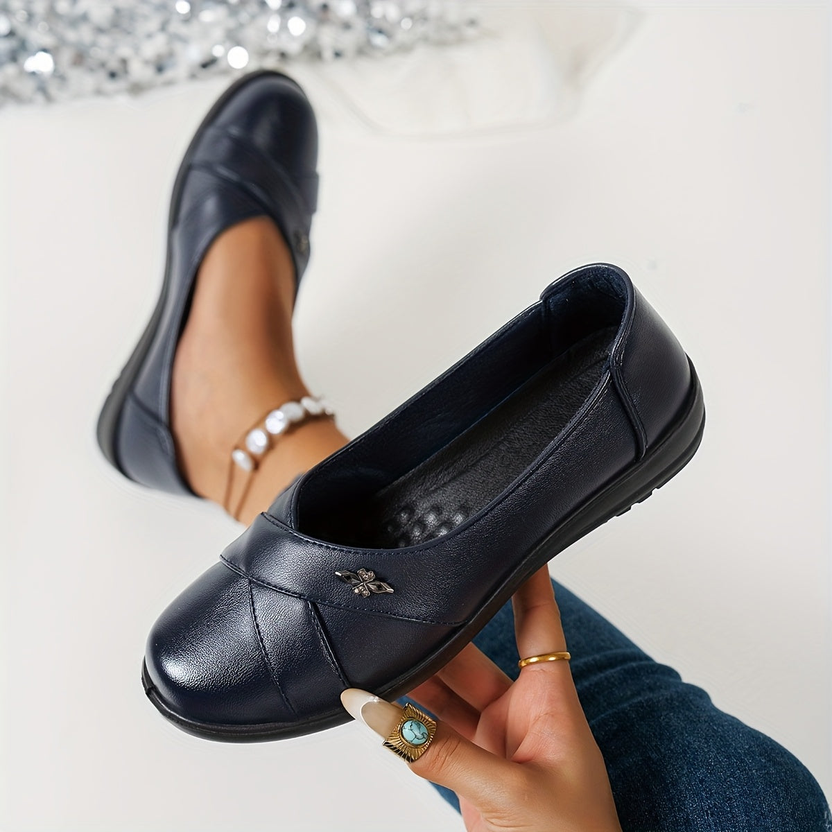 CHARLOTTE – CLASSIC PENNY LOAFERS