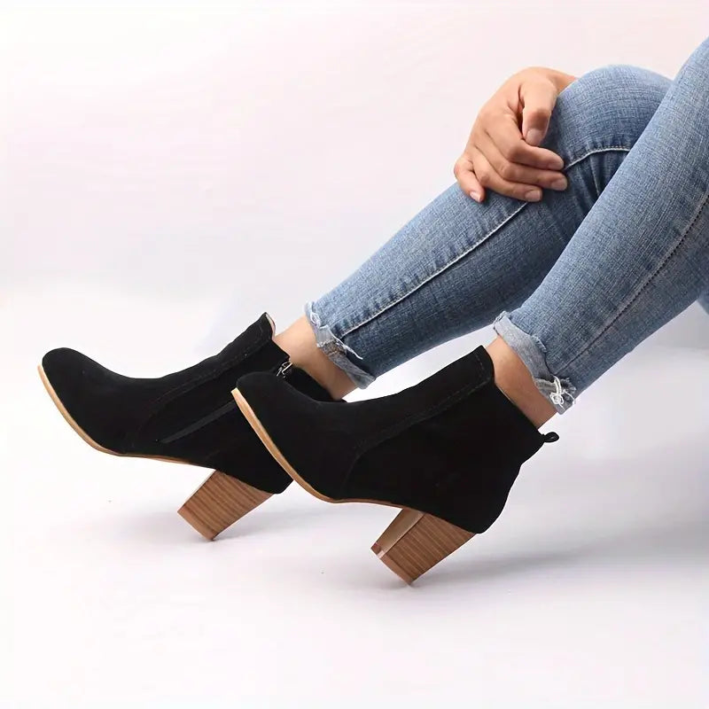 ARALYN | ORTHOPEDIC CHUNKY ANKLE BOOTS FOR WOMEN