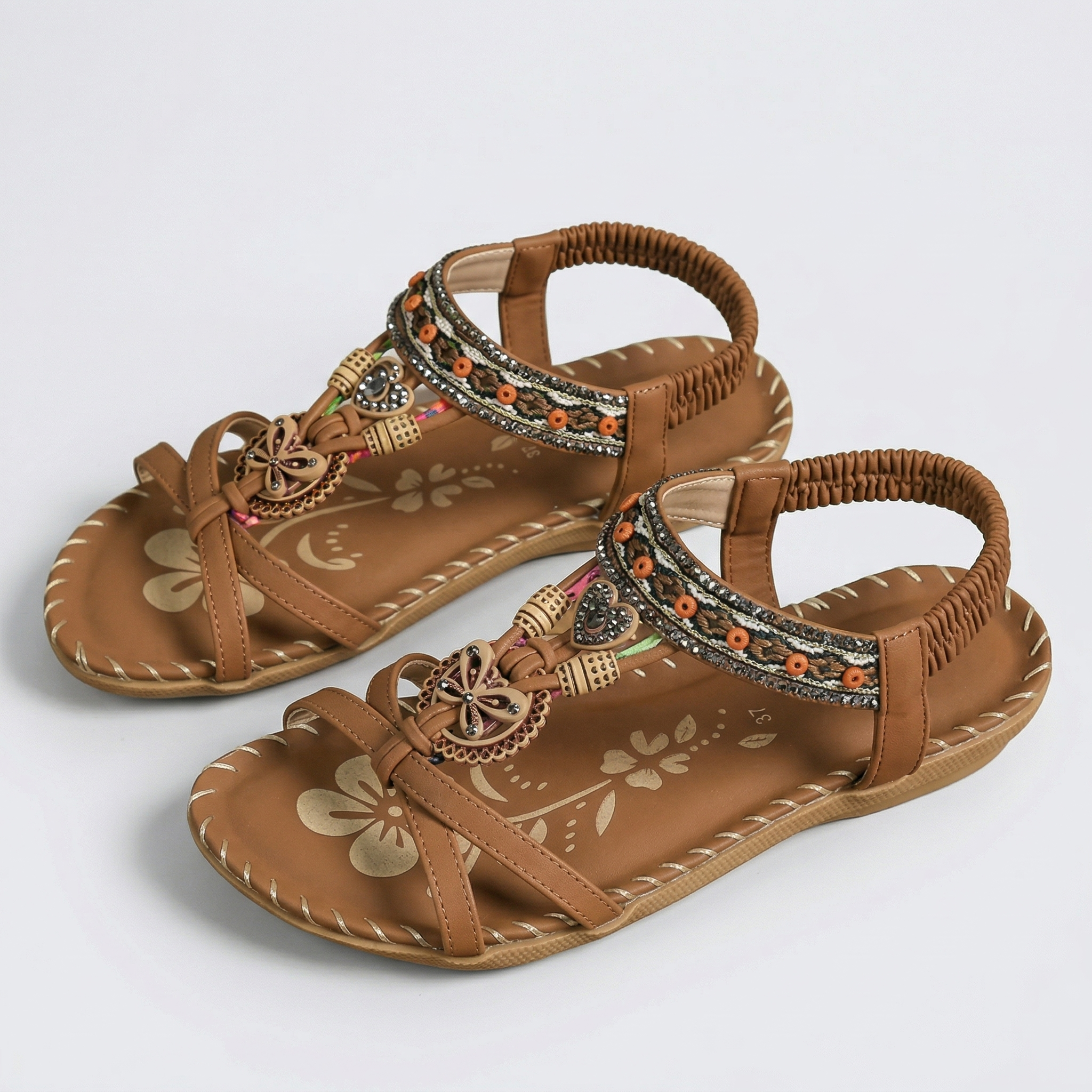 Lyca – Orthopedic Ibiza-Style Sandals for Comfort & Elegance