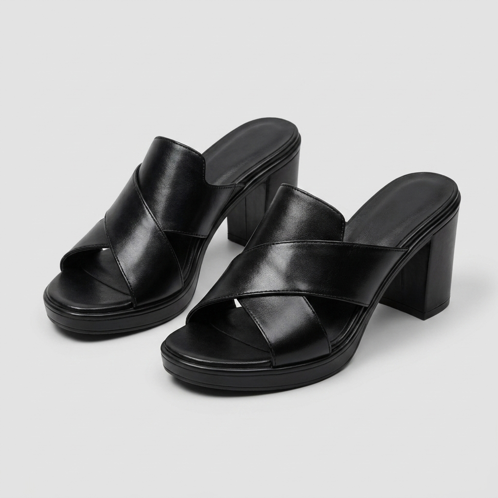 DARCY - ELEGANT BLOCK HEEL SANDALS
