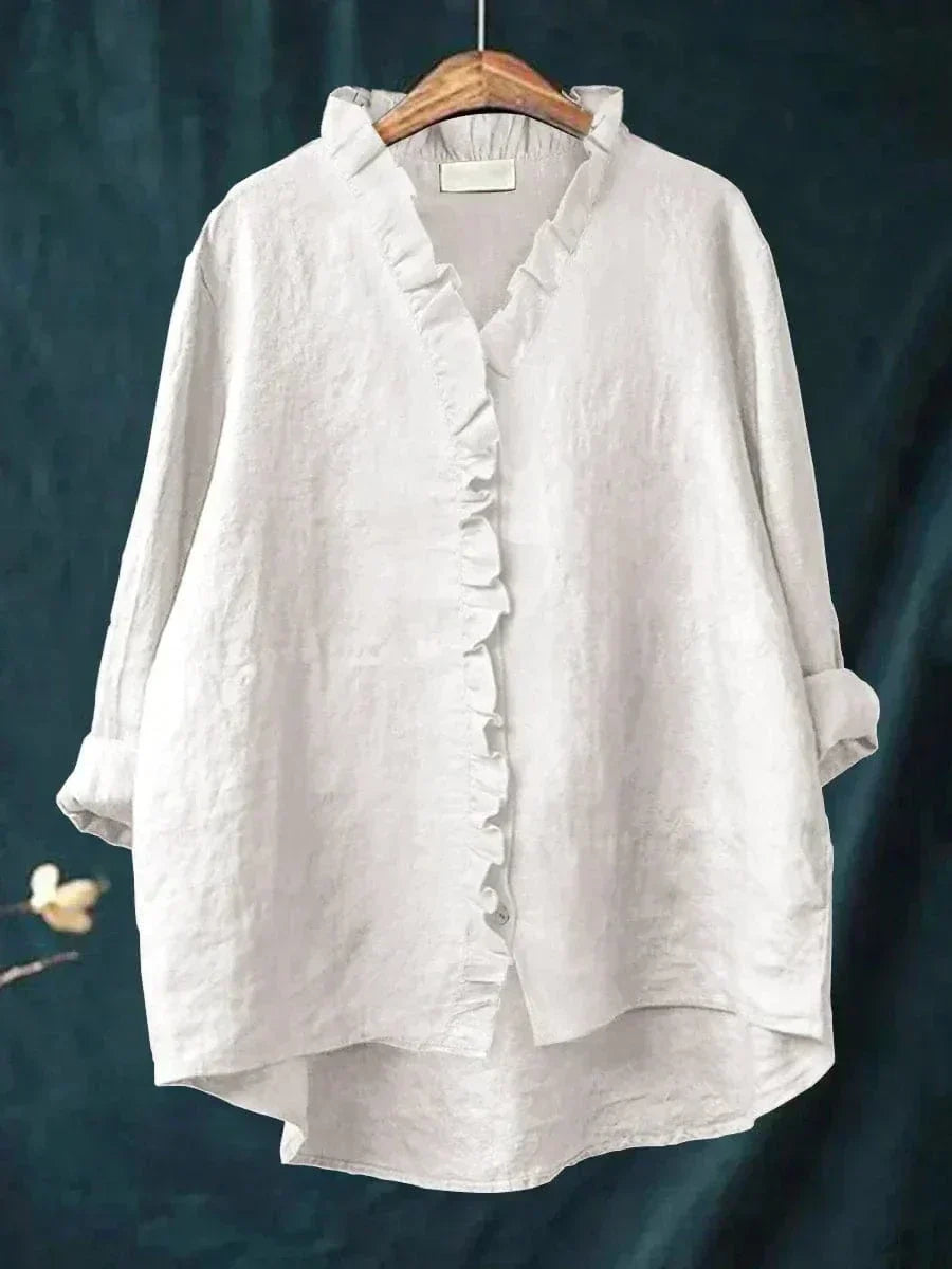 Célestine | Delicate Ruffled Blouse