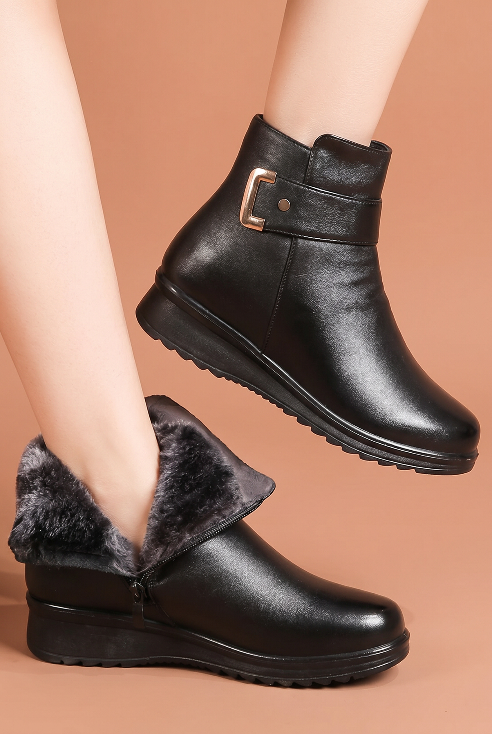 SAVVINA | FLEECE-LINED WINTER BOOTS FOR WOMEN