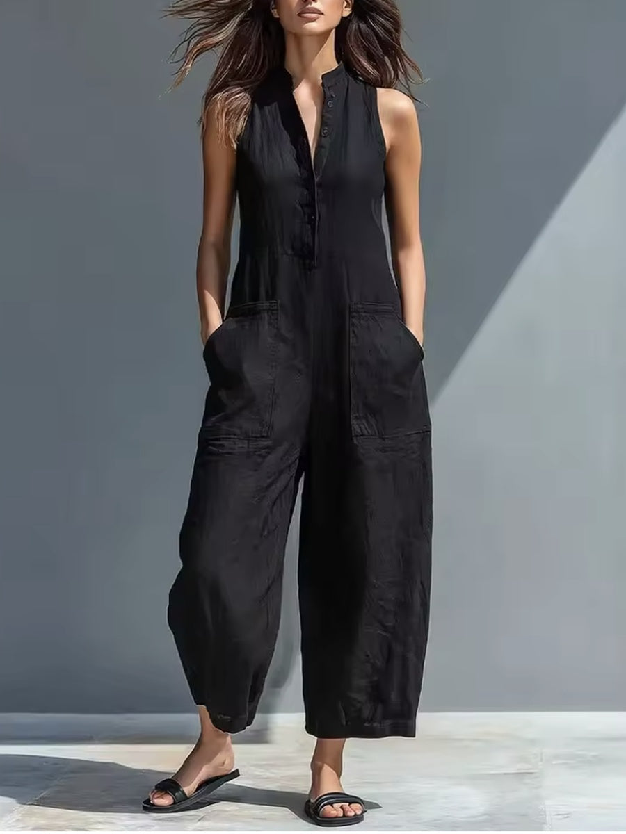 LOTTE | SLEEVELESS JUMPSUIT FOR WOMEN