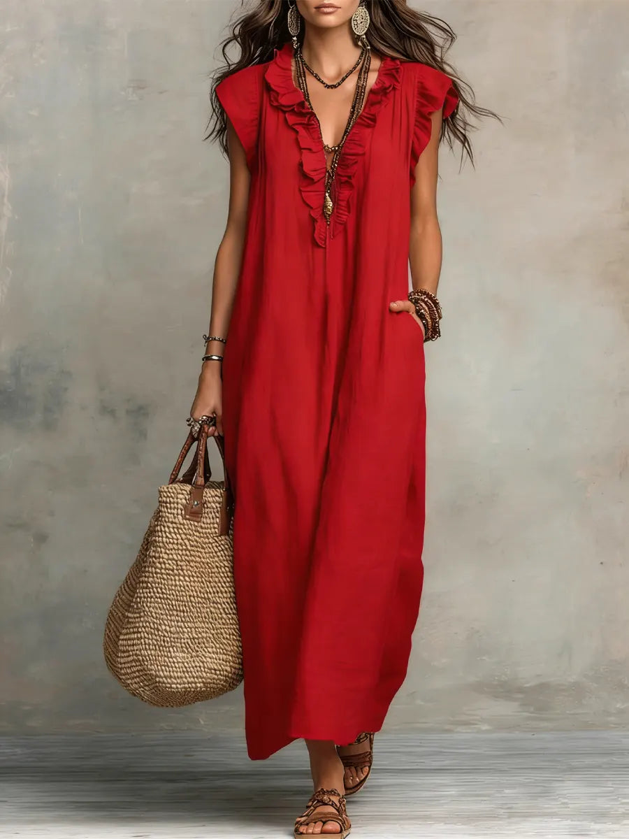 CAMELLIA | BOHEMIAN MAXI DRESS FOR WOMEN