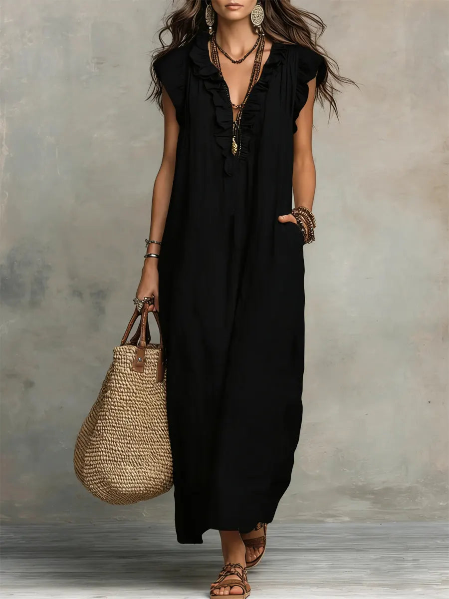 CAMELLIA | BOHEMIAN MAXI DRESS FOR WOMEN
