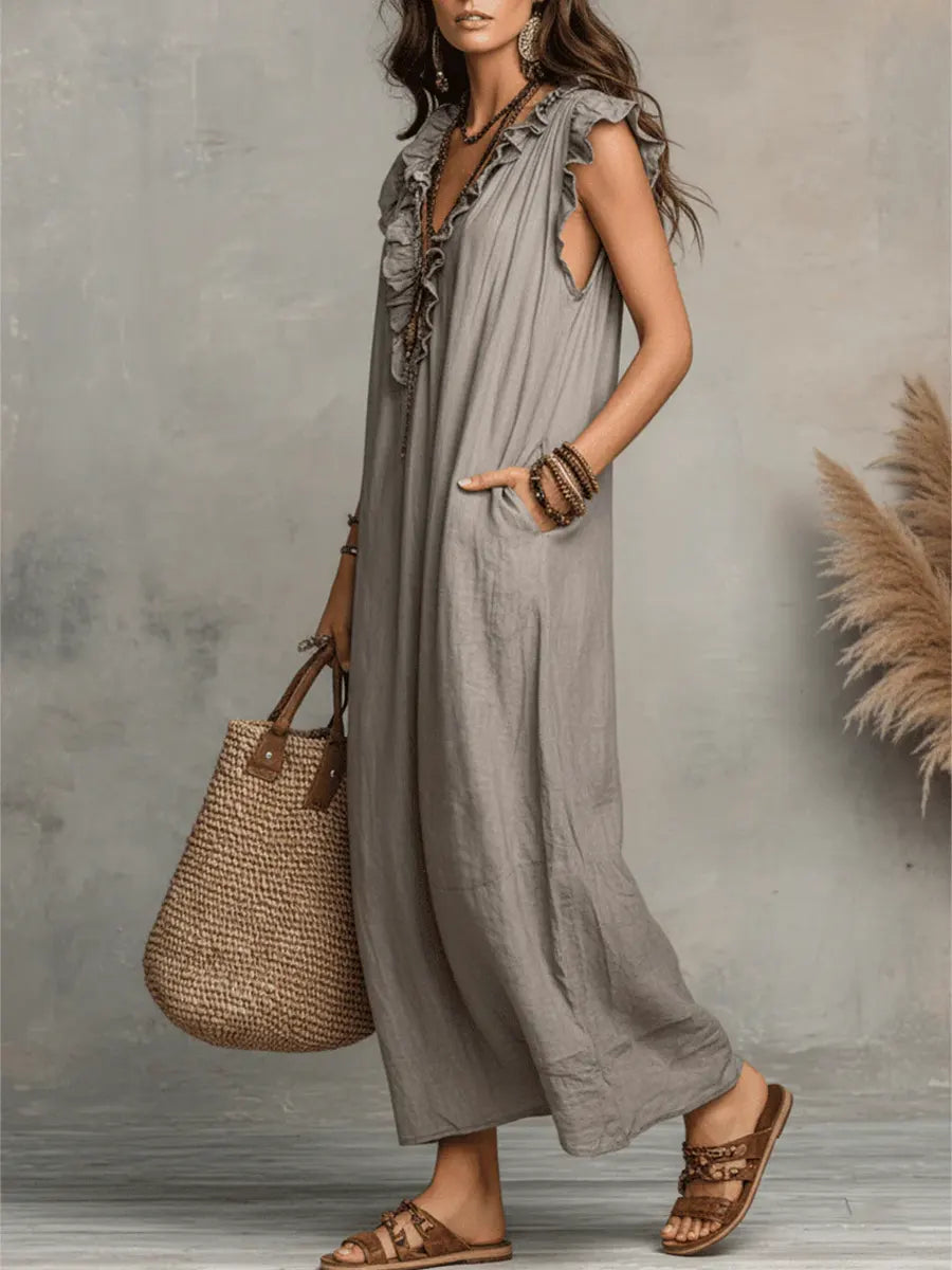 CAMELLIA | BOHEMIAN MAXI DRESS FOR WOMEN