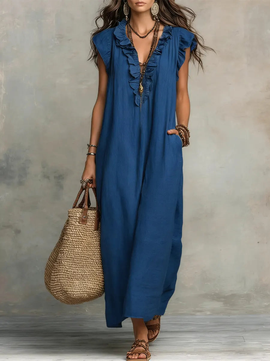CAMELLIA | BOHEMIAN MAXI DRESS FOR WOMEN