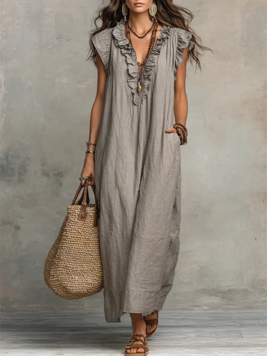 CAMELLIA | BOHEMIAN MAXI DRESS FOR WOMEN